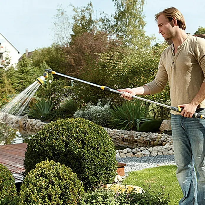 Neptun Profi Teleskop-Gießstab - Länge: 98 cm, Metall/Kunststoff, Anzahl Sprühformen: 7