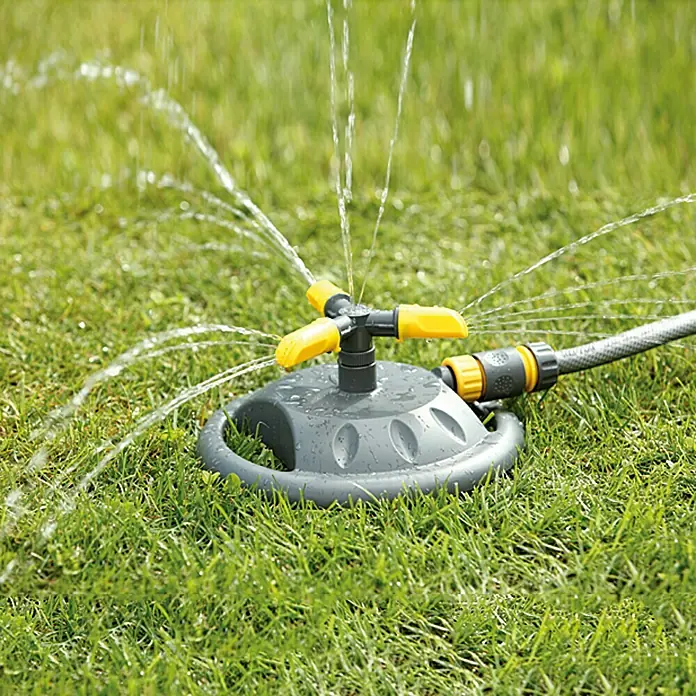 Neptun Trokraki kružni raspršivač - Prekrivanje: 80 m², Maksimalna površina raspršivača: 78 m²