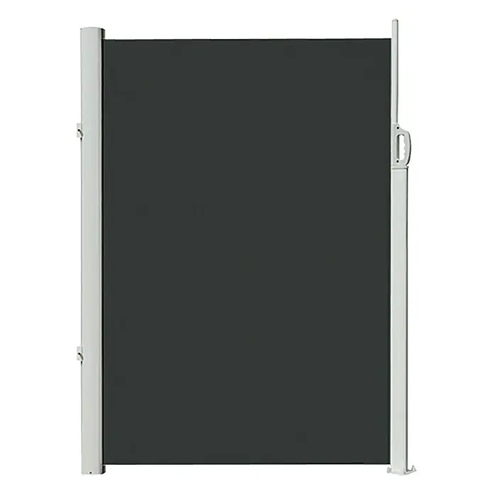 Sunfun Bočna zaštita od pogleda - Antracit, Srebrne boje, 6 x 1,6 m