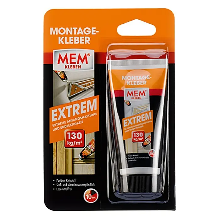 MEM Montagekleber Extrem - Weiß, 1 Stk. x 70 g