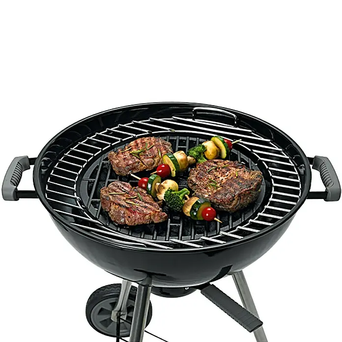 Kingstone Grillrács - Átmérő: 32 cm, öntöttvas