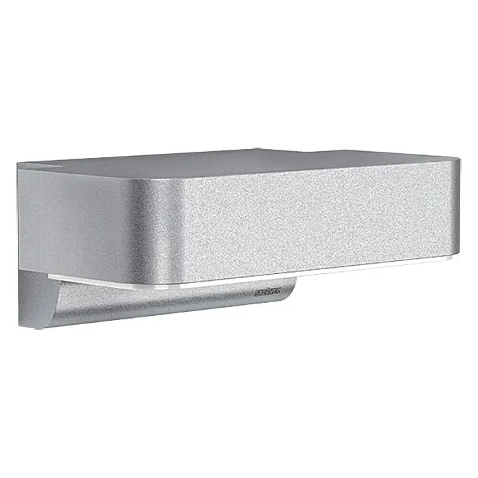 Steinel LED-Außenwandleuchte L 800 iHF Downlight - 7,5 W, 145 x 230 x 88 mm, Silber, IP44