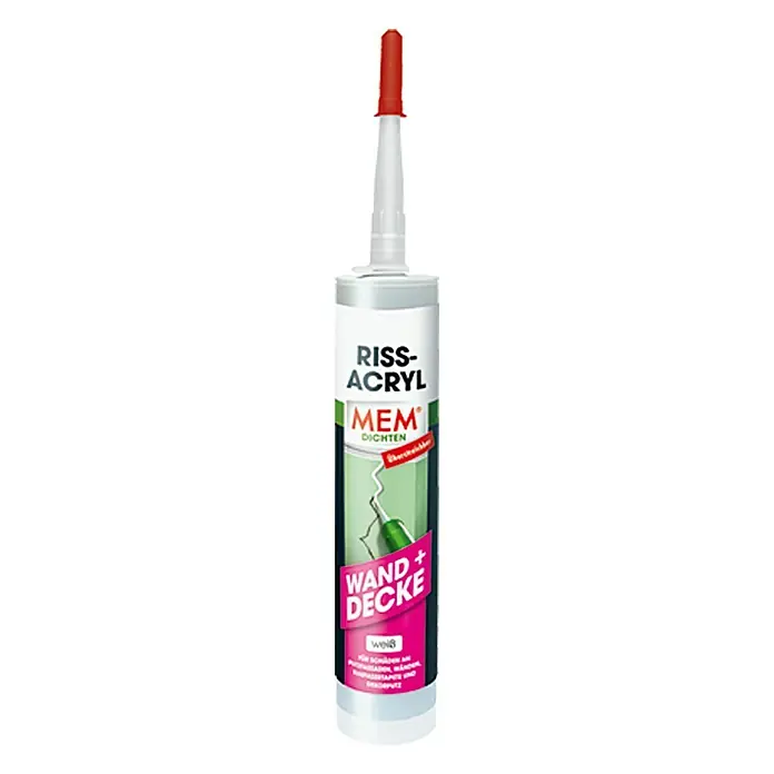 MEM Riss-Acryl und Putz-Acryl - Weiß, 300 ml