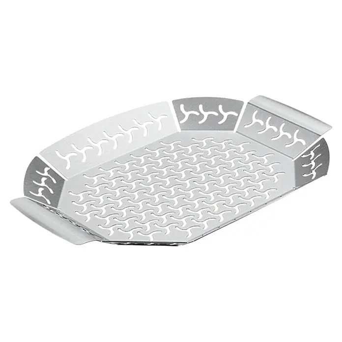 Weber Košara za povrće - Plemeniti čelik, D x Š: 36,6 x 26,4 cm