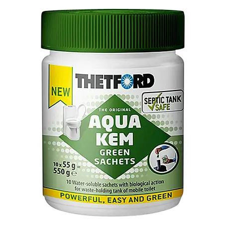 Thetford  Toilettenzusatz Aqua Kem Green Sachets