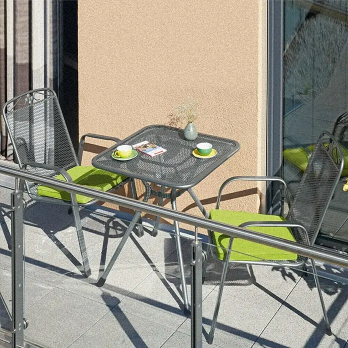 Balkonski stol - 70 x 70 cm, Metalna mreža