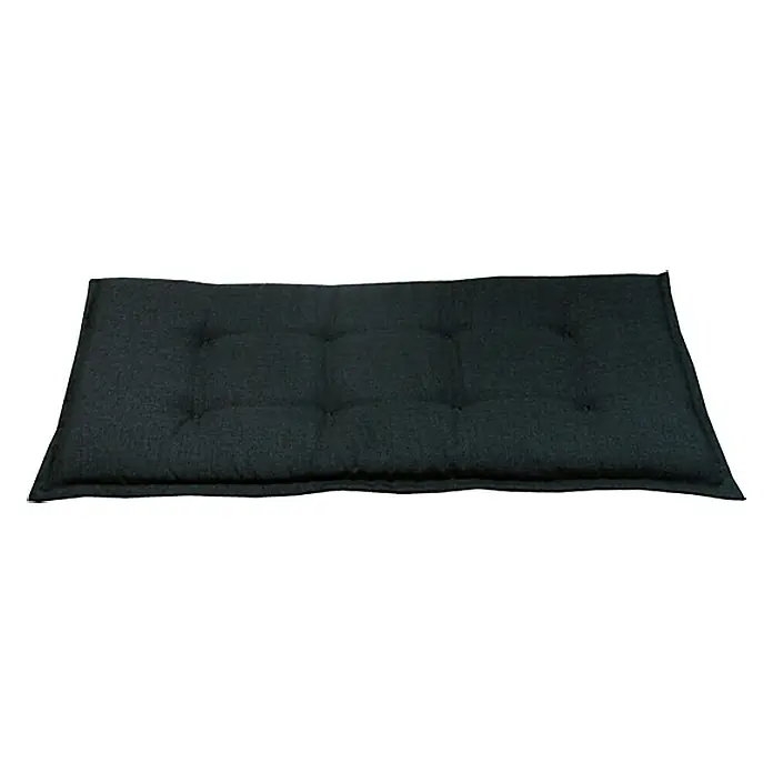 Sunfun Exclusive-Line Bankauflage - Anthrazit, 100 % Polyester, Länge: 140 cm