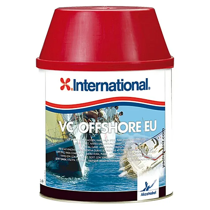 International Hartantifouling VC Offshore EU - Schwarz, 2 l - Vorderansicht
