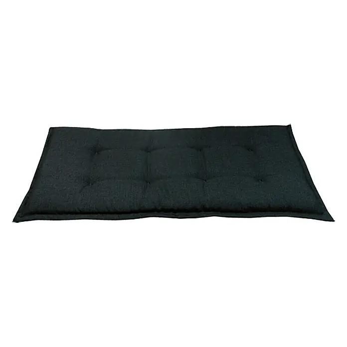 Sunfun Exclusive-Line Bankauflage - Anthrazit, 100 % Polyester, Länge: 110 cm