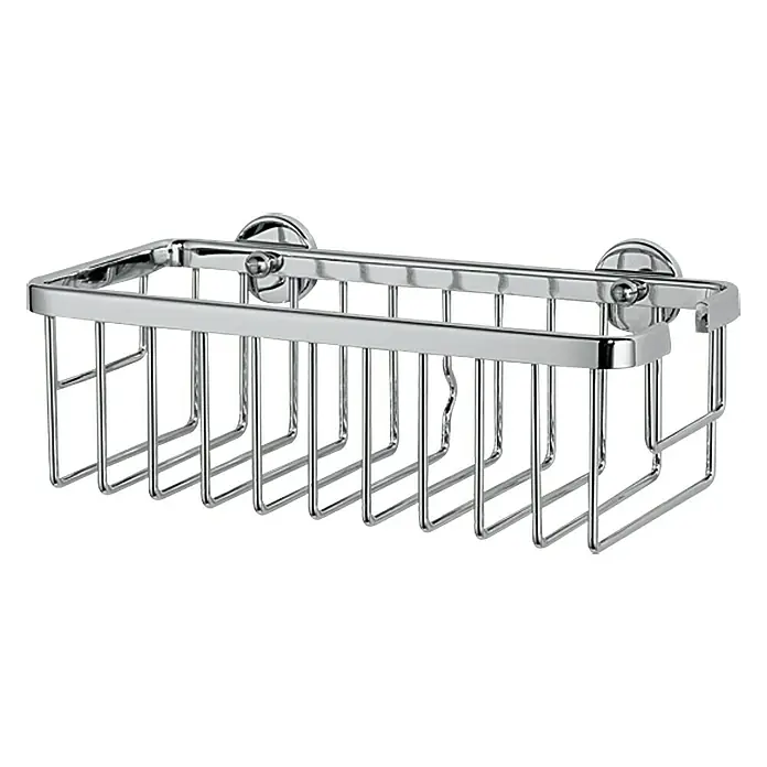 Tesa Kupaonska tuš polica AL131CR - 25 x 12,5 x 9,2 cm, Krom, Sjaj