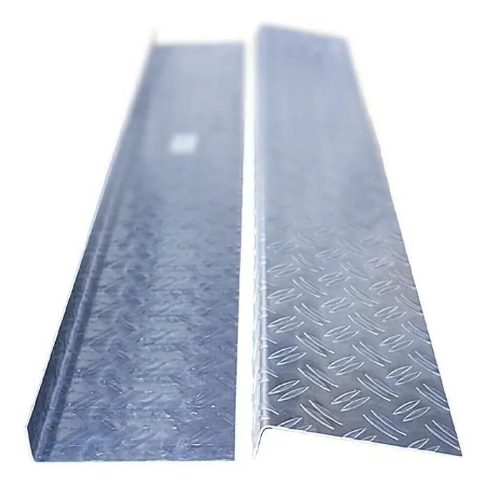 Sarei Riffelblechprofil - Typ: HG 11, 1.000 x 137 x 30 mm, Aluminium - Vorderansicht