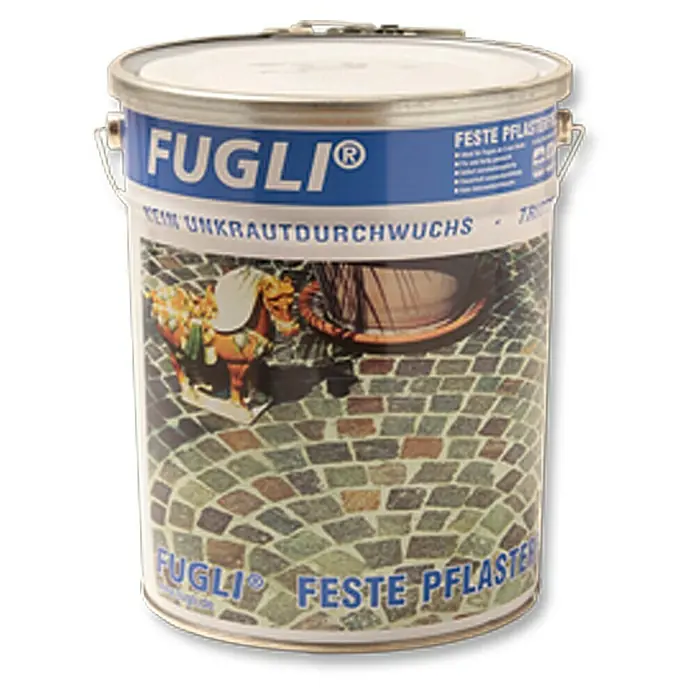 Fugli Pflasterfugenmörtel - Steingrau, 12,5 kg, Fugenbreite: 5 mm - 15 mm, Unkrauthemmend - Vorderansicht