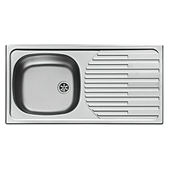 Admiral Ugradbeni sudoper CA 1 - 86 x 43,5 cm, Plemeniti čelik