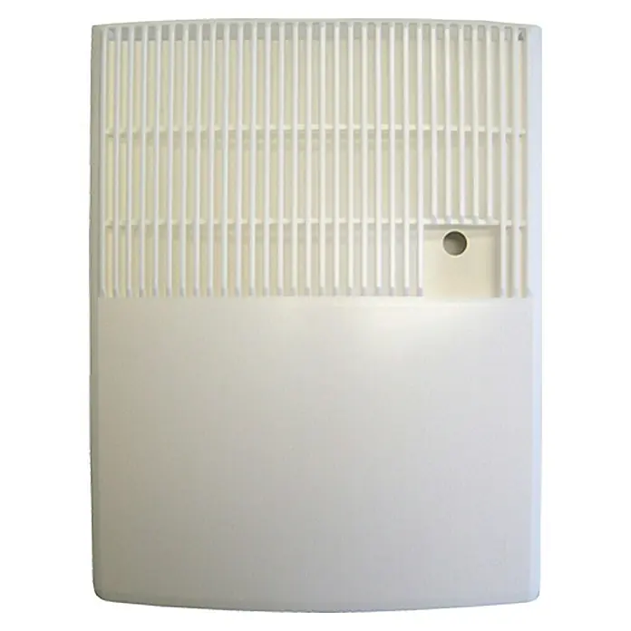 Kunststoff-Luftbefeuchter 90111 - 26 x 32,5 cm, Wasserstandanzeige, Weiß - Vorderansicht