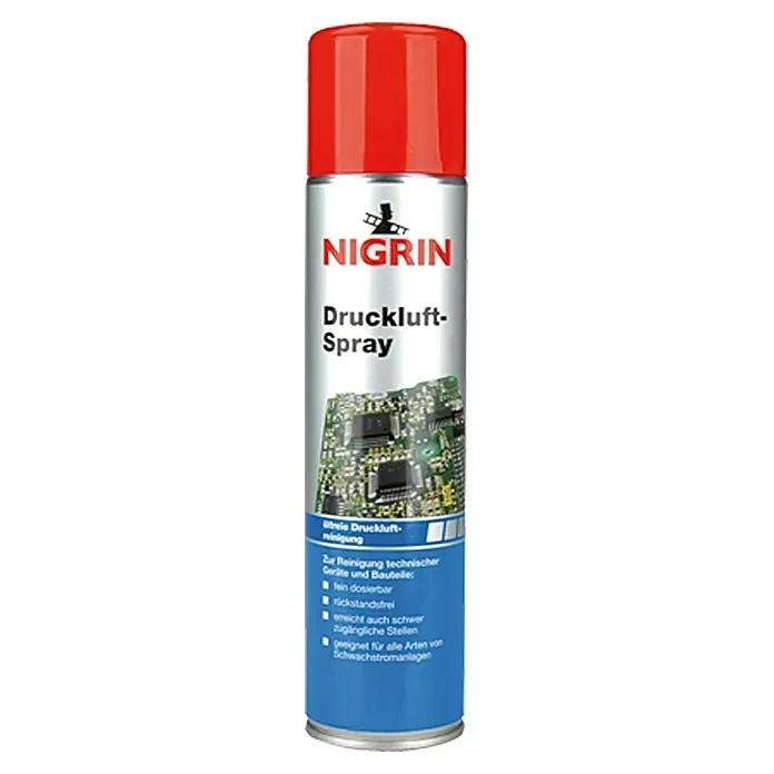 Nigrin Druckluftspray -  - Vorderansicht