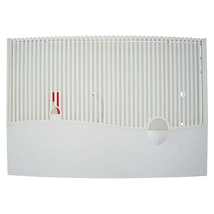 Kunststoff-Luftbefeuchter 90942 - 48,5 x 33,5 cm, Wasserstandanzeige, Weiß - Vorderansicht