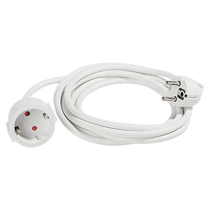 Voltomat Produžni kabel - 3 m, Bijele boje