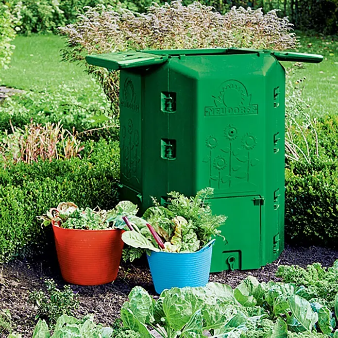Neudorff Thermokomposter DuoTherm 530 L - 530 l, 82 x 82 x 115 cm