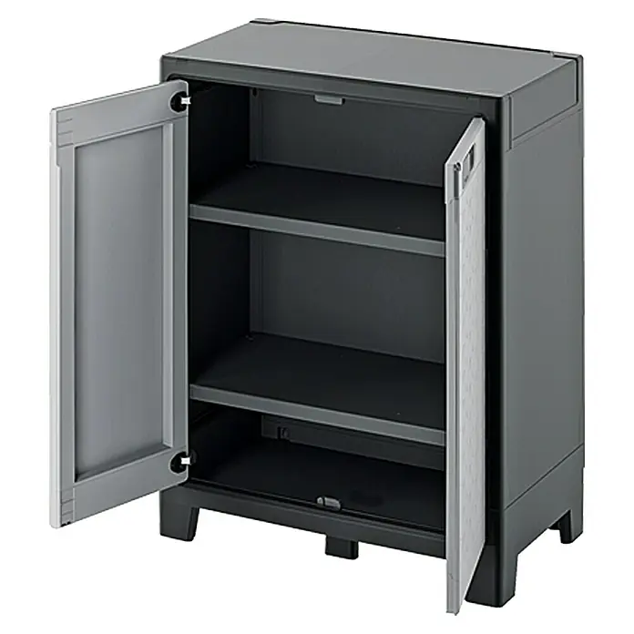 Regalux Space Line Plastični ormar - D x Š x V: 44 x 80 x 100 cm, Nosivost: 30 kg/polica