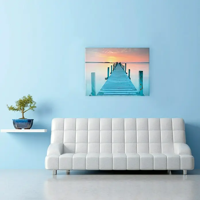 ProArt Sea & Mood Decopanel - Steg, B x H: 115 x 75 cm - Stimmungsaufnahme