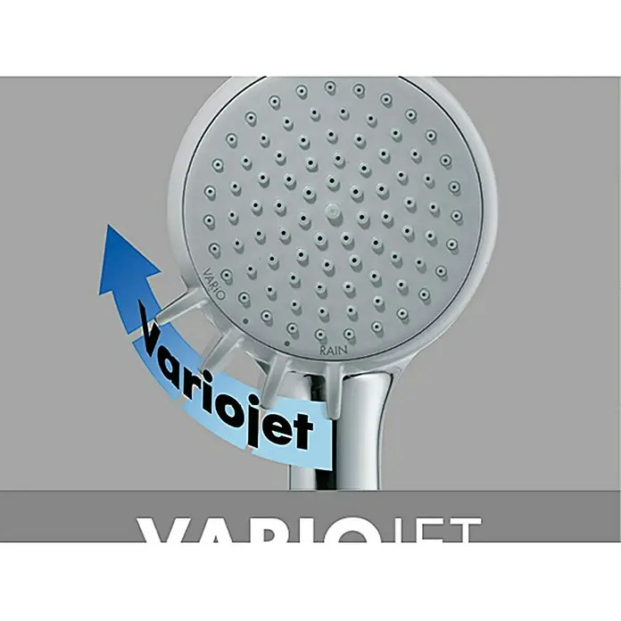 Hansgrohe Sustav tuš garniture Showerpipe Croma 160 - Razmak provrta: 93,2 cm, Broj vrsta mlaza: 4 Kom., Krom, Visina: 110,1 cm