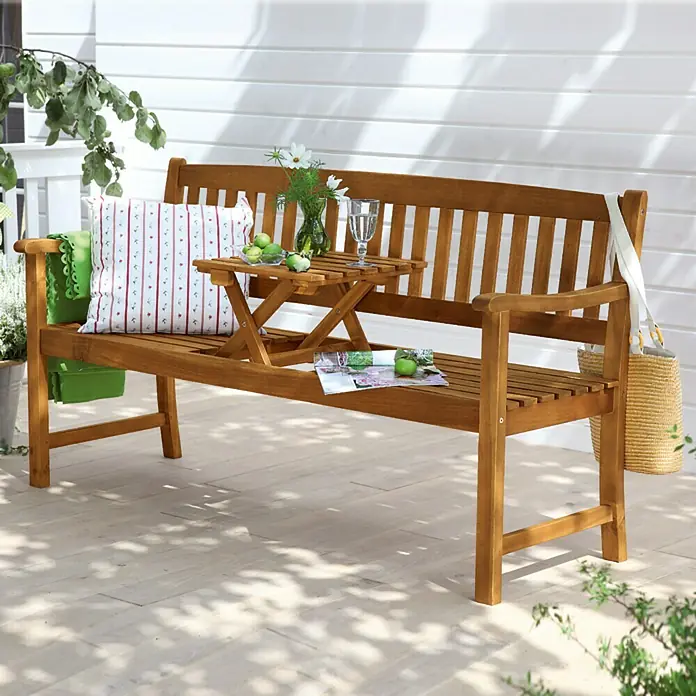 Sunfun Diana Gartenbank - 150 cm, Akazienholz