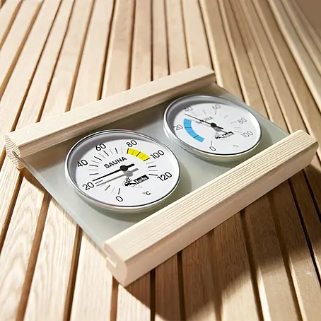 Karibu  Hygro- & Thermometer-Set Premium