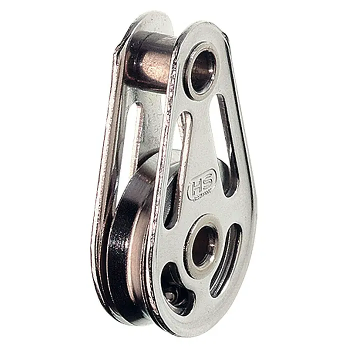 Sprenger High-Load-Liegeblock - 1 Rolle, Mit Hohlachse, 25 x 6 mm, Kugellager - Linke Seitenansicht