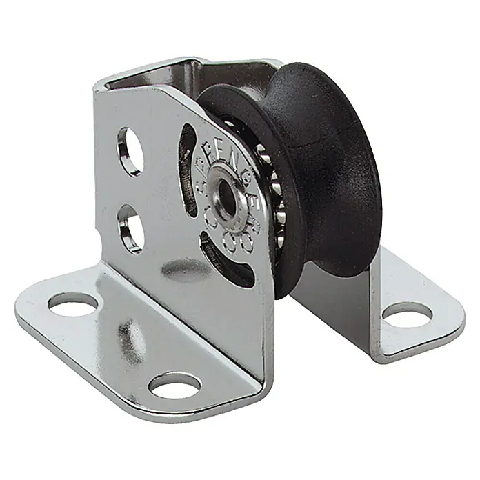 Sprenger Micro-XS-Stehblock - 1 Rolle, 6 mm, Kugellager - Linke Seitenansicht