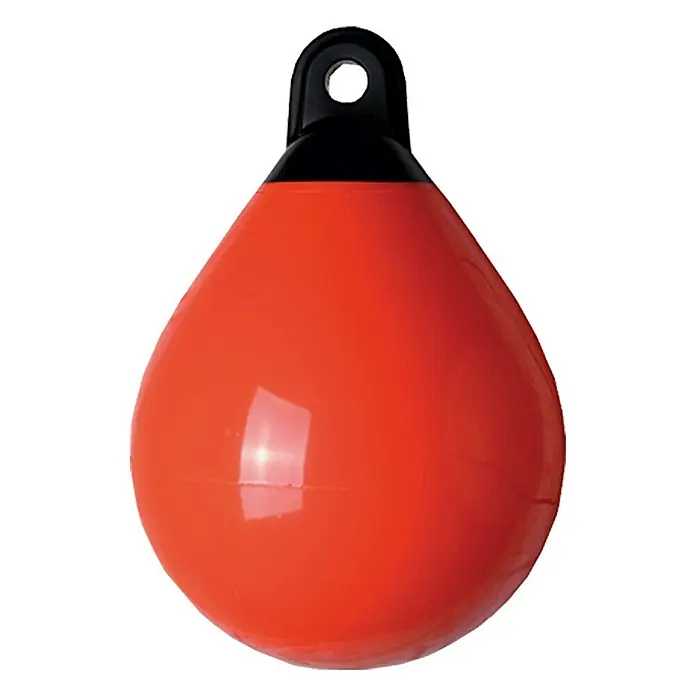 Bolvormige stootwil - Diameter: 35 cm, Oranje - Vooraanzicht