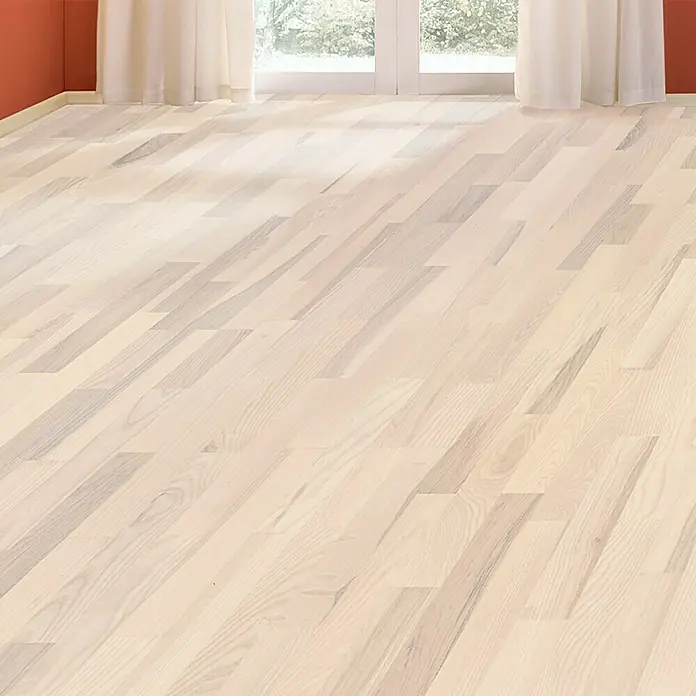 Living by Haro Parquet Fresno Blanco - 1.085 x 180 x 12 mm, Efecto madera de barco