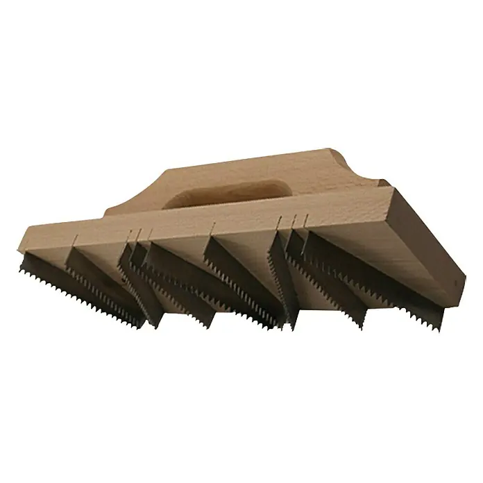 Heka Rascador de hormigón celular - 300 x 90 mm - Vista ascendente