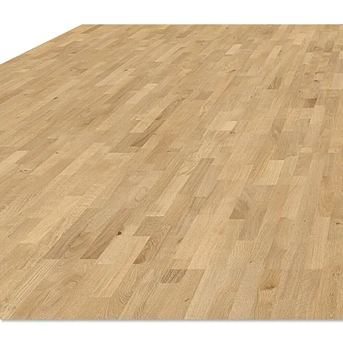Living by Haro Parquet Roble Decapado - 1.085 x 180 x 12 mm, Efecto madera de barco - Vista de perfil izquierdo