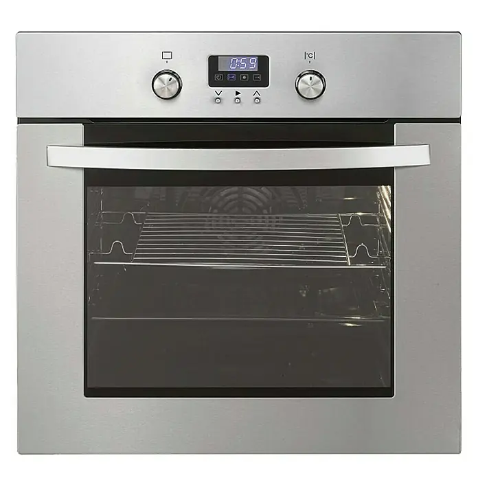 Respekta Einbauherd Digi EB 318 - Anzahl Beheizungsarten: 8 Stk., Volumen Backofen: 57 l, Edelstahl