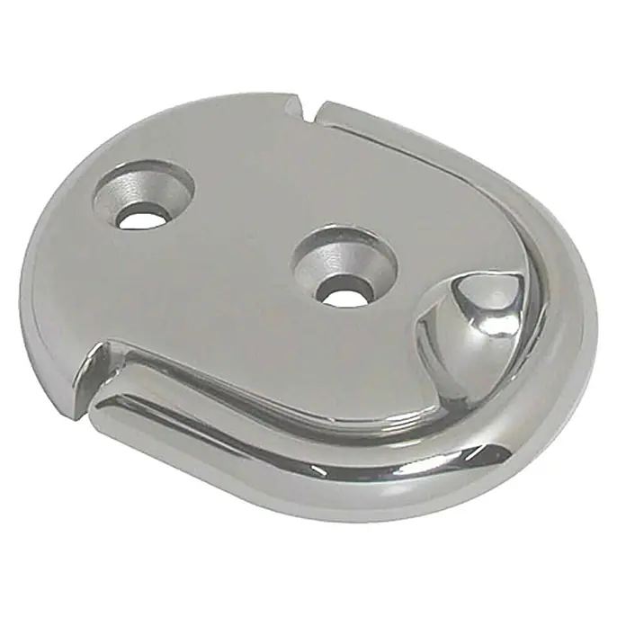 Marinetech Klappauge - Ø x L: 70 x 60 mm, Edelstahl, A4 - Ansicht von oben