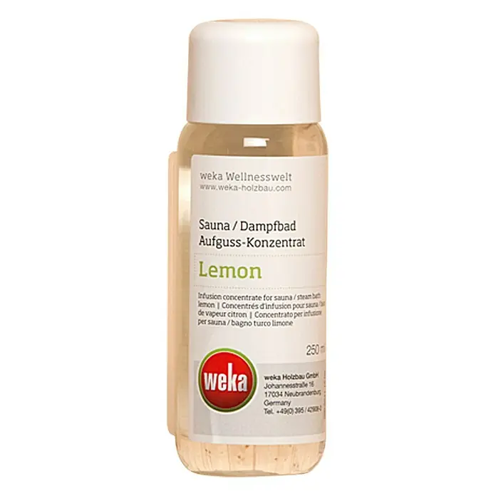 Weka Sauna- & Dampfbadduft - Lemon, 250 ml
