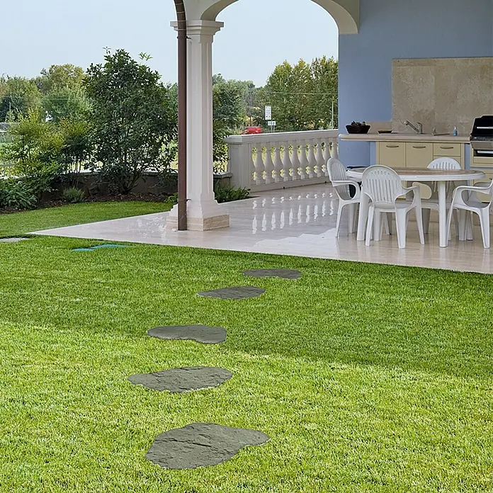 Trittplatte Trittplatte Send - Grau, 36 x 48 cm, Beton