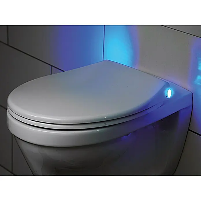 Poseidon WC daska Shine - Samospuštajuća, Duroplast, Bijele boje