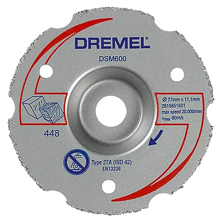 Dremel  Carbide doorslijpschijf DSM 600