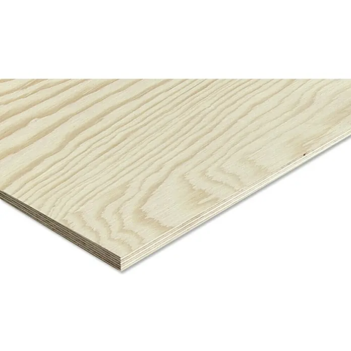 Sperrholzplatte Fixmaß I - Kiefer, 1.200 x 600 x 8 mm - Rechte Seitenansicht