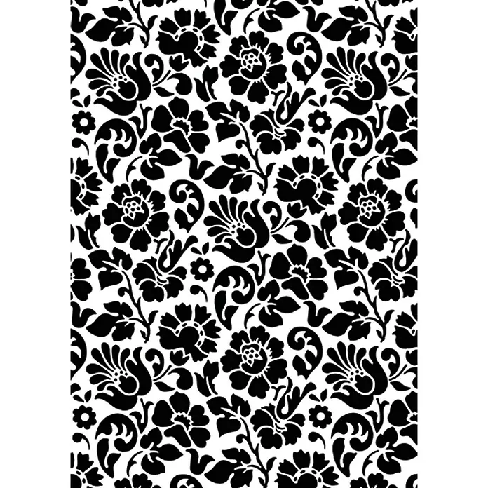 D-c-fix Klebefolie - 200 x 45 cm, Schwarz/Weiß, Barock, Selbstklebend