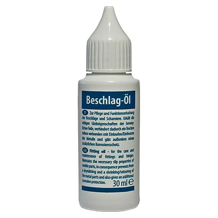 Solid Elements Beschlag-Pflegeöl - 30 ml, Geeignet für: Fenster - Vorderansicht