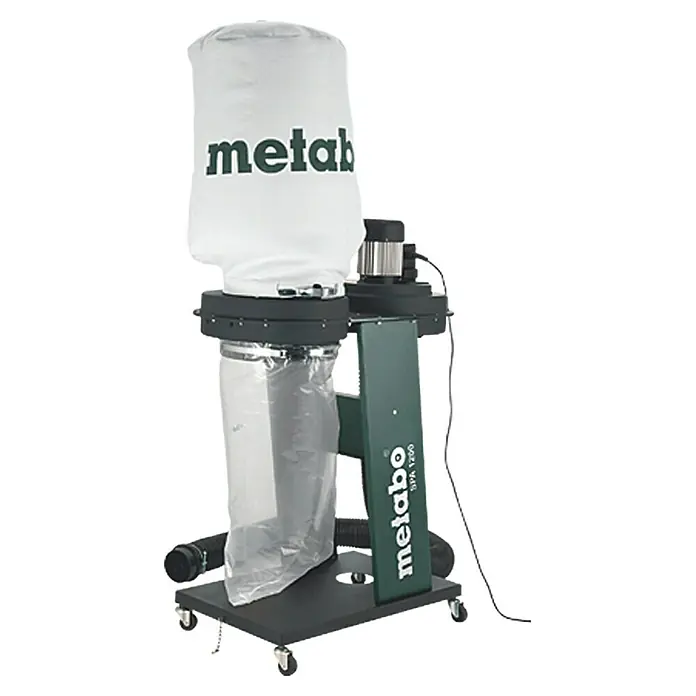 Metabo Absauganlage SPA 1200 - Max. Luftleistung: 900 m³/h, Füllmenge: 65 l, 0,55 kW