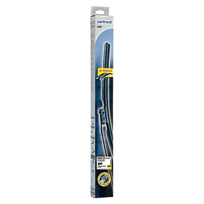 Cartrend Set vlakke ruitenwissers UB 1 - UB 1, 2 stk. - Zijaanzicht links