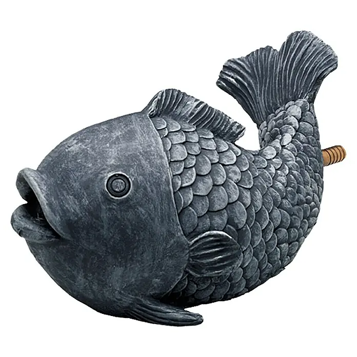 Oase Wasserspeier Fisch - Fisch, Größe Anschluss: 13 mm - Vorderansicht