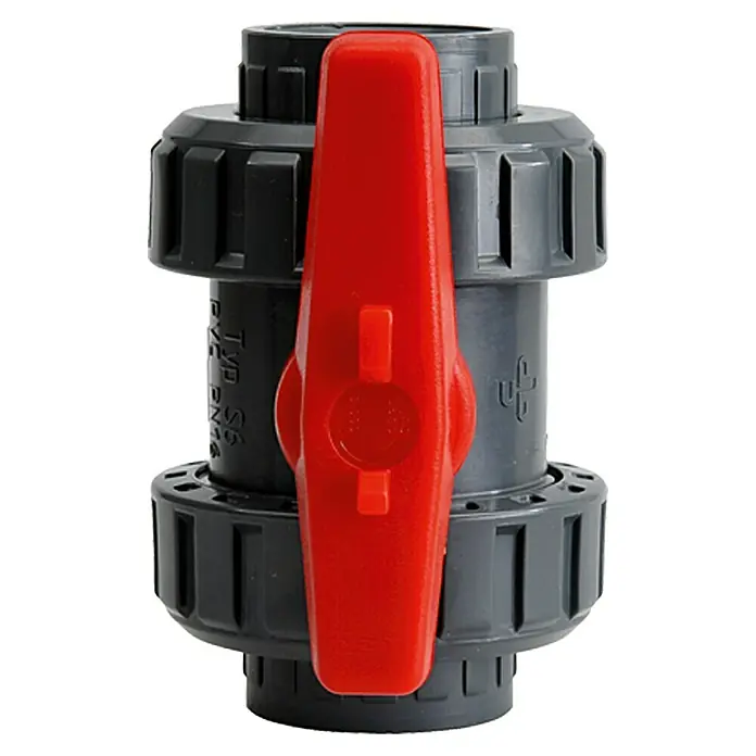 Setma PVC-Kugelhahn - 32 mm - Vorderansicht