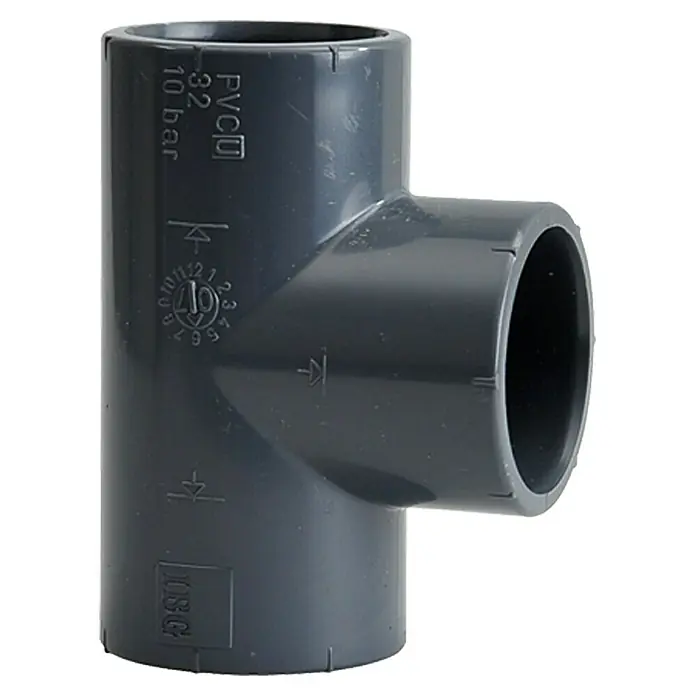 Setma T-Stück - 32 mm - Vorderansicht
