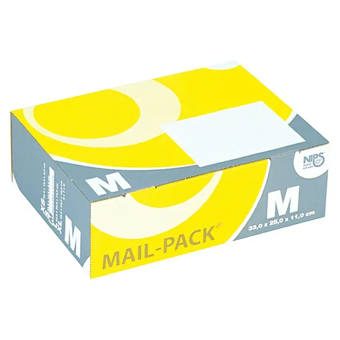 Mail-Pack Kutija za pakiranje - M, Unutarnje dimenzije: 325 x 240 x 105 mm - Pogled s desne strane