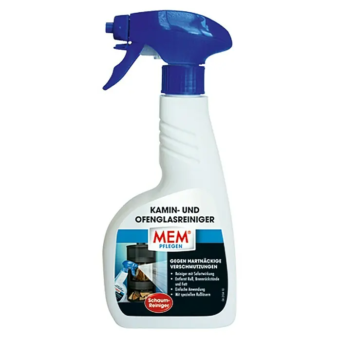 MEM Kamin- & Ofenglasreiniger - 500 ml - Vorderansicht