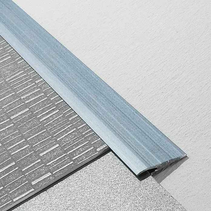 LOGOCLIC Prijelazna lajsna - Srebrne boje, 0,9 m x 35 mm, Vrsta montaže: Lijepljenje - Detaljan prikaz